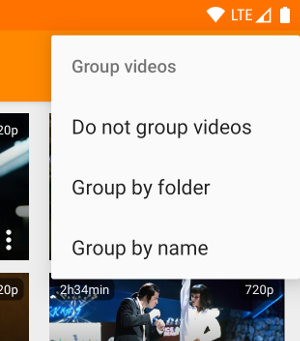 Video grouping